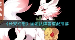 长安幻想固定队阵容怎么搭配(固定队阵容搭配推荐)