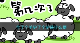 羊了个羊驴了个驴是什么梗(羊了个羊驴了个驴热梗含义分享)