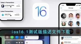 ios16.1描述文件下载(ios16.1测试版描述文件下载)