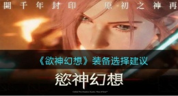 欲神幻想装备选择建议(装备怎么选择)