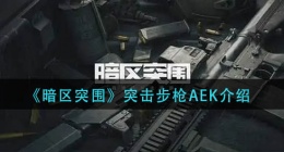 暗区突围突击步枪aek怎么样(突击步枪aek介绍)