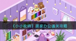 抖音小小收纳游戏居家办公怎么过(通关攻略图文)