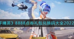 和平精英8888点券礼包兑换码是什么(8888点券礼包兑换码大全2022最新)