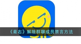 最右怎么解除群成员禁言(最右解除群聊成员禁言方法)