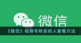 微信视频号怎么看谁转发了(微信视频号转发的人查看)