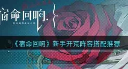 宿命回响手游新手开荒推荐 宿命回响手游新手开荒推荐角色