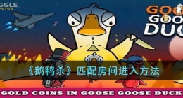 鹅鸭杀匹配房间进不去 鹅鸭杀匹配房间为什么进不去